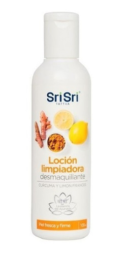 Sri Sri Loción Limpiadora Desmaquillante  Cúrcuma Y Limon 