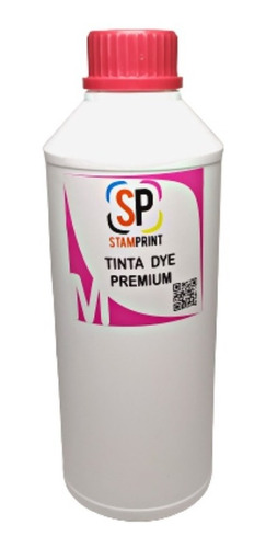 Imagen 5 de 6 de Tinta Dye Para Impresora Hp 1000 Ml Los 4 Colores Clase A