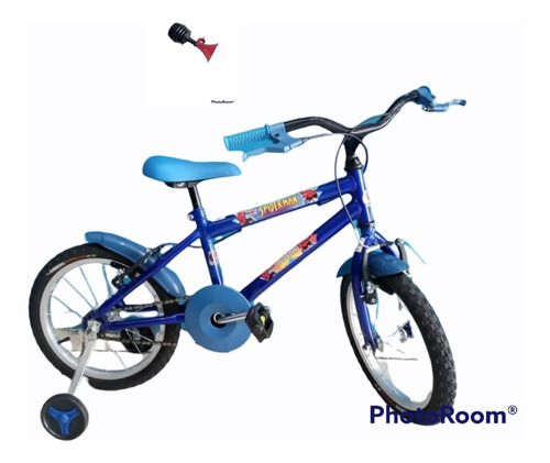 Bicicleta Infantil Menino Crianças Aro 16 Com Rodas Laterais