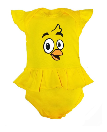 Pañalero Vestido Niña Pollito Disfraz Bebe Pañalero Algodon