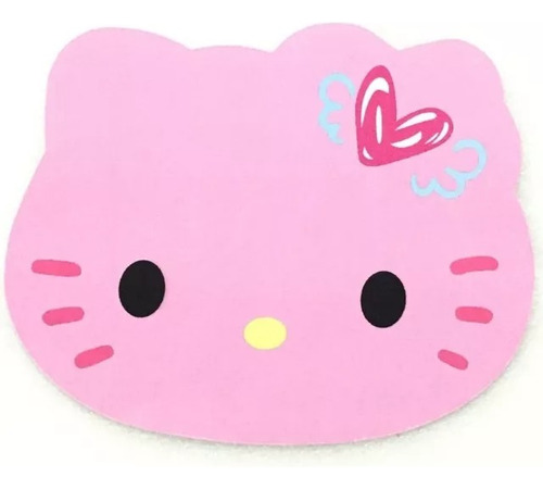 Almohadilla Mouse Pad Hello Kitty Kawaii Para Ordenador