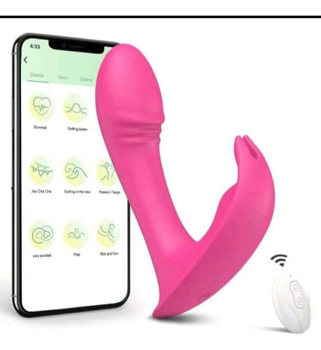 Vibrador Consolador Control A Distancia Para Mujeres Con App