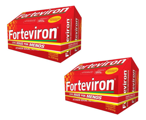 Kit 2 Combos Forteviron 250mg 240 Comprimidos (total)