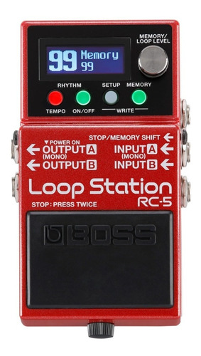 Pedal Boss Looper - Loop Station Rc5