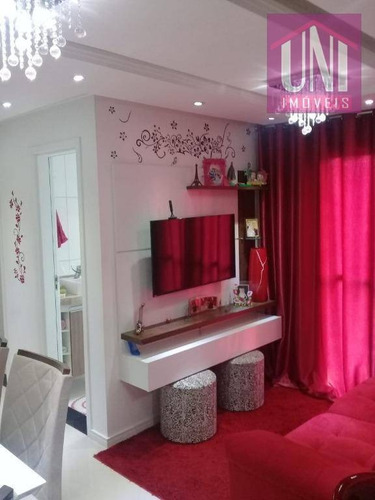 Imagem 2 de 18 de Apartamento Residencial À Venda, Vila Nossa Senhora Das Vitórias, Mauá. - Ap1555