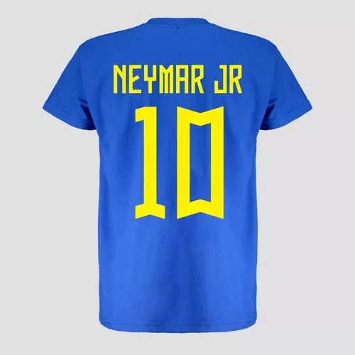 Camisa AZUL do Brasil OFICIAL - Copa do Mundo 2022 