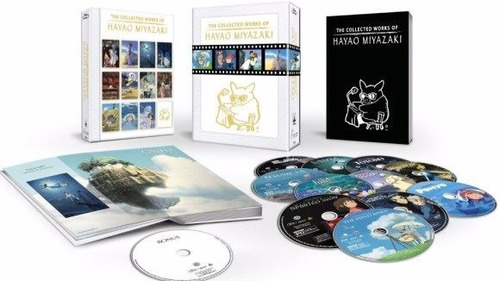Hayao Miyazaki Boxset De Coleccion En Blu-ray