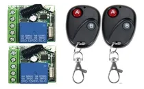 Comprar 2 Receptores Inalámbricos 1rele 2 Control 433mhz 12-220v Kit