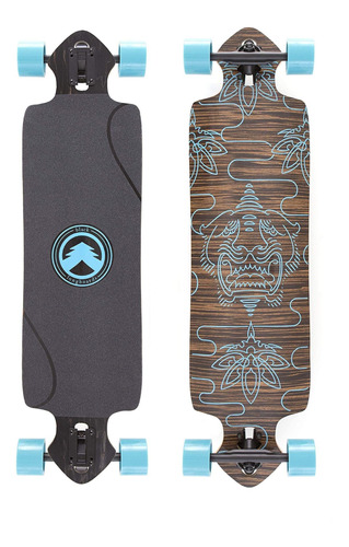 Black Longboards Coleccion Longboard Skateboard Completo