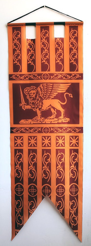 Estandarte Bandera Medieval República De Venecia 50x140cm