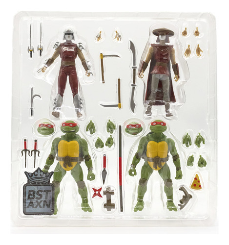 Tmnt Eastman And Lairds 4 Pack 1 Bst Axn