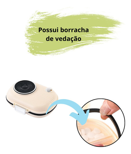 Porta Comprimidos Semanal Genérica 7 Compartimentos