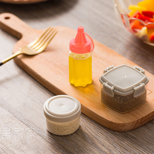 Botellas Pequeñas Para Exprimir Condimentos, Salsa Y Ketchup