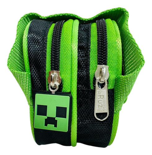 Lapicera, Colorera Minecraft Pelicula Creeper Ruz 4 Verde