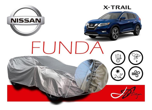 Funda Gruesa Broche Afelpada Eua Nissan X-trail 2018-20