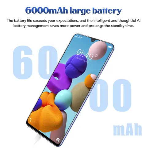 Smartphone S22 Ultra Desbloqueado Para Android 11, 6.4 Pulga