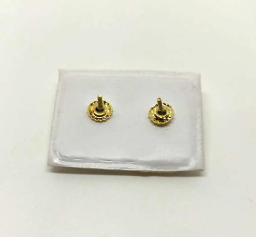 Aros Oro 18k Facetados Paragüitas Chinos 8mm Glowing