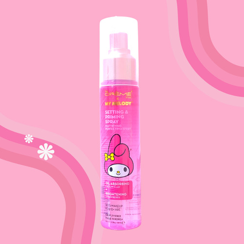 The Crème Shop X My Melody Setting & Priming Spray 