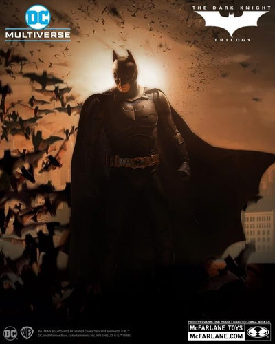 Batman - Mcfarlane - Batman Begins - Dc Multiverse