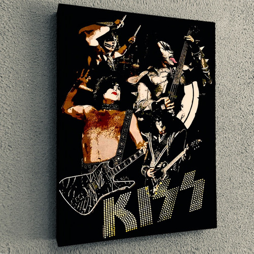 Cuadro De Rock Banda Kiss Poster 1
