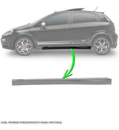 Moldura Spoiler Caixa Ar Motorista Fiat Punto Tjet 2014