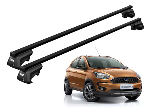 Rack Bagageiro Teto Thule Ford Ka Freestyle 2018 2019 2020