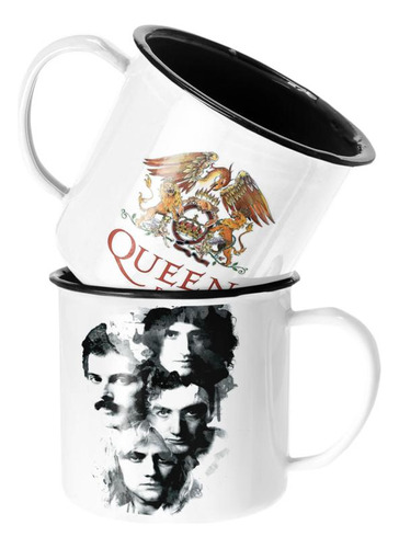 Taza Enlozada Lechera Queen Forever