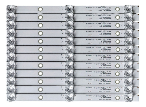 Kit De Tiras Leds Para 65pfl5504/f8 65pfl6504 (12t 6l 6v)