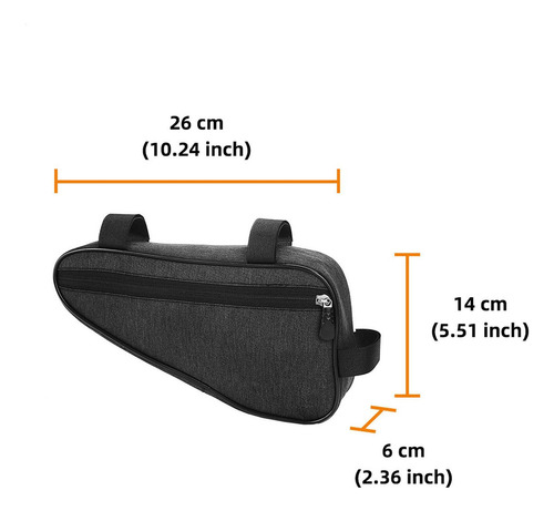 * Triángulo Bolsa De Almacenamiento For Bicicletas Bolsa De