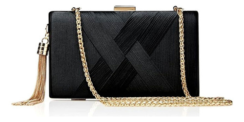 Bolsa De Noite Clutch Para Mulher, Bolsa De Noite Com Borlas