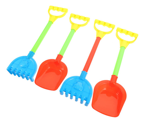 4 Piezas De Juguetes De Playa Para Niños De Colores Brillant