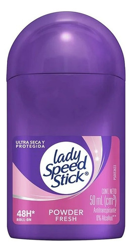 3 Pza Desodorante Antitranspirante Lady Speed Stick Powder F