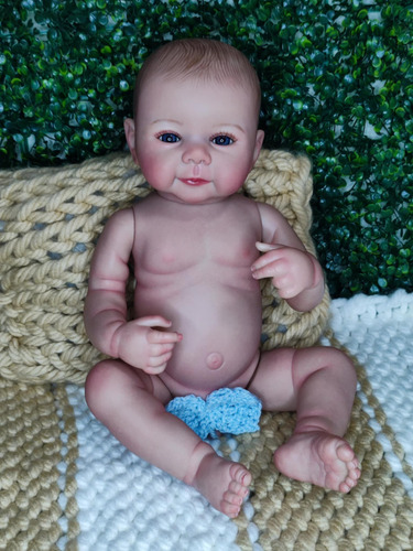 Bebe Reborn Original Muñeca Vinilo Completo 45 Cm Doll Fily