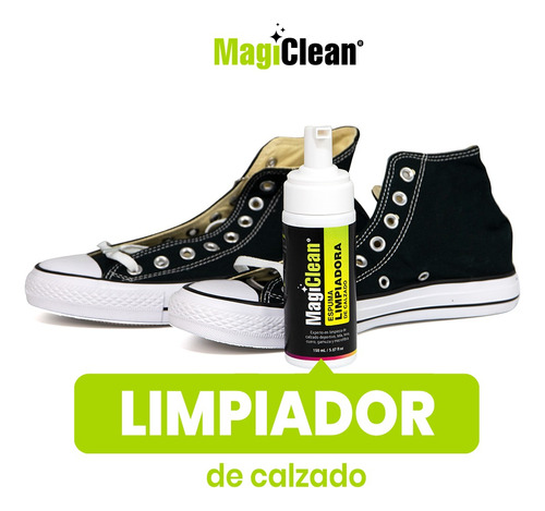 Espuma Limpiadora Shampoo Tenis