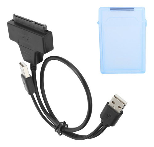 Adaptador Usb Doble, Cable De Disco Duro, Interfaz Hdd/ssd