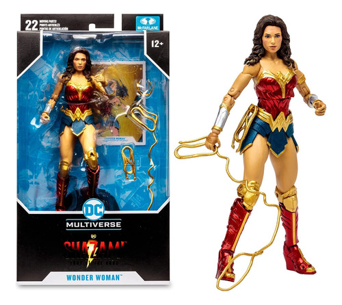 Figura Wonder Woman Shazam! Fury Of The Gods Dc Multiverse 