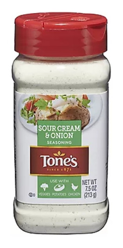 Sazonador Tones Sour Cream & Onion 213g Importado