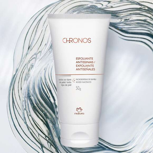 Natura Chronos Exfoliante Antiseñales 50gr Todo Tipo De Piel Día/noche