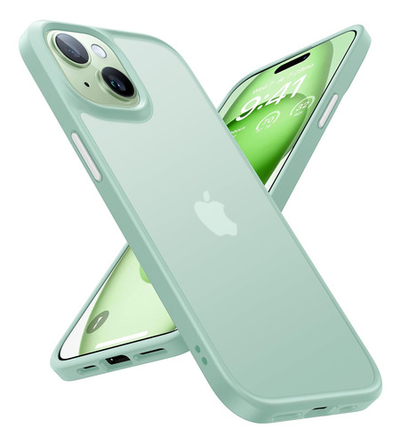 Funda P/ iPhone 15 Torras, Protectora, Delgada, Color Verde