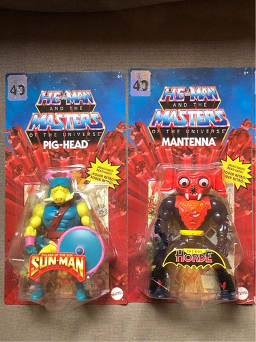 He Man Origins Mattel Wave 9 Mantena, He Man, Skeletor Pig H (Usado)