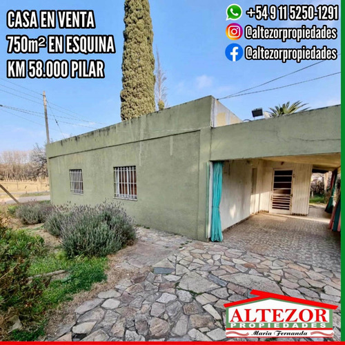 Casa En Venta - Pilar Km 58.500