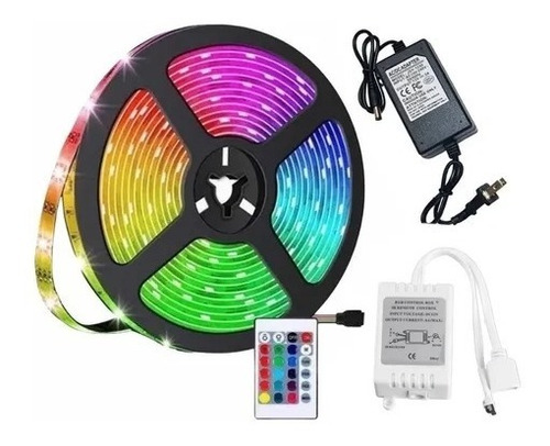  Cinta Led Wifi Multicolor Rgb Luz 5mt Control +app Celular 