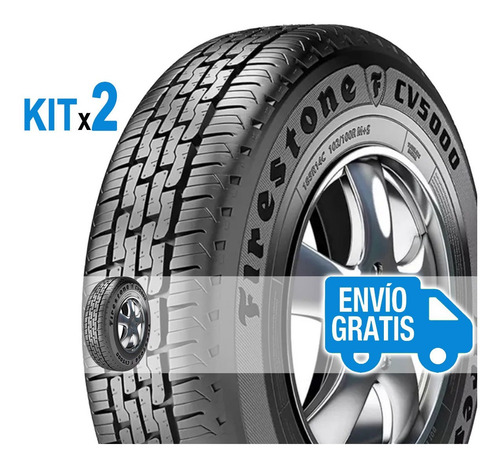 Imagen 3 de 8 de Combo 2u 205/75 R16 110/108r Cv5000 Firestone Envío 0