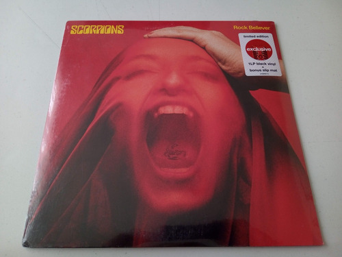 Scorpions · Rock Believer · Vinilo Nuevo C/ Slip Mat Target