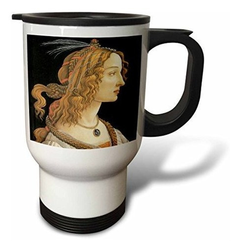 Vaso - 3drose Young Woman In Mythological Guise By Sandro Bo