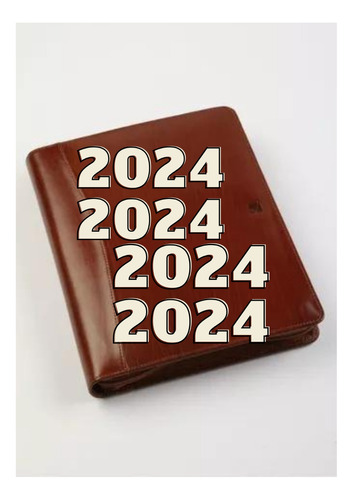 Agenda Citanova Centenario 2024 Portafolio Cuero Premium 