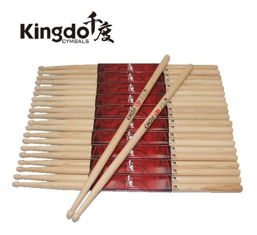 Kingdo Baqueta 7a - Hickory - Stock Chile