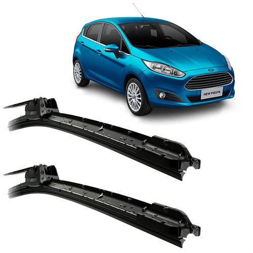 Imagem 1 de 3 de Palheta Limpador Parabrisa New Fiesta 2013 2014 2015 Par