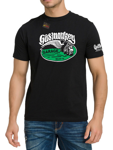 Polera-gas Monkey Garage Texas Dallas #9