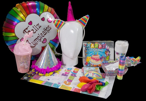 Kit Cumpleaños Unicornio